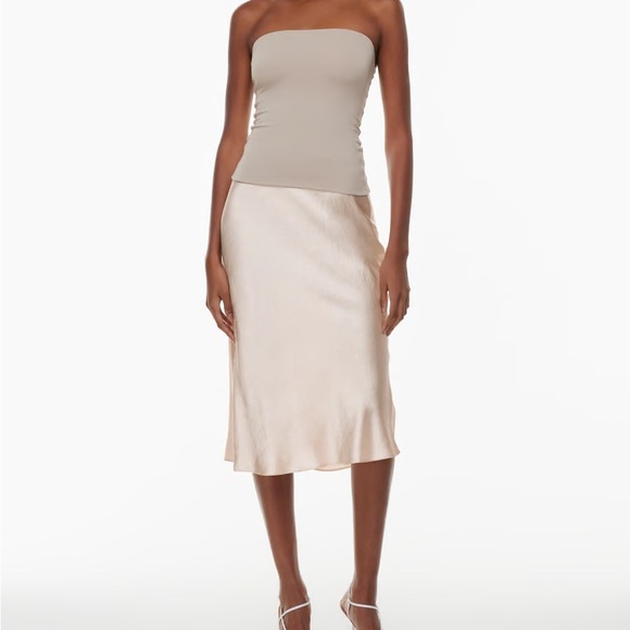 Aritzia Dresses & Skirts - Aritzia Babaton Slip Satin Mini Skirt
